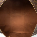 Travel Bag Keepall 60 Brown Monogram Canvas