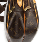 Shoulder Bag Reporter PM Brown Monogram Canvas