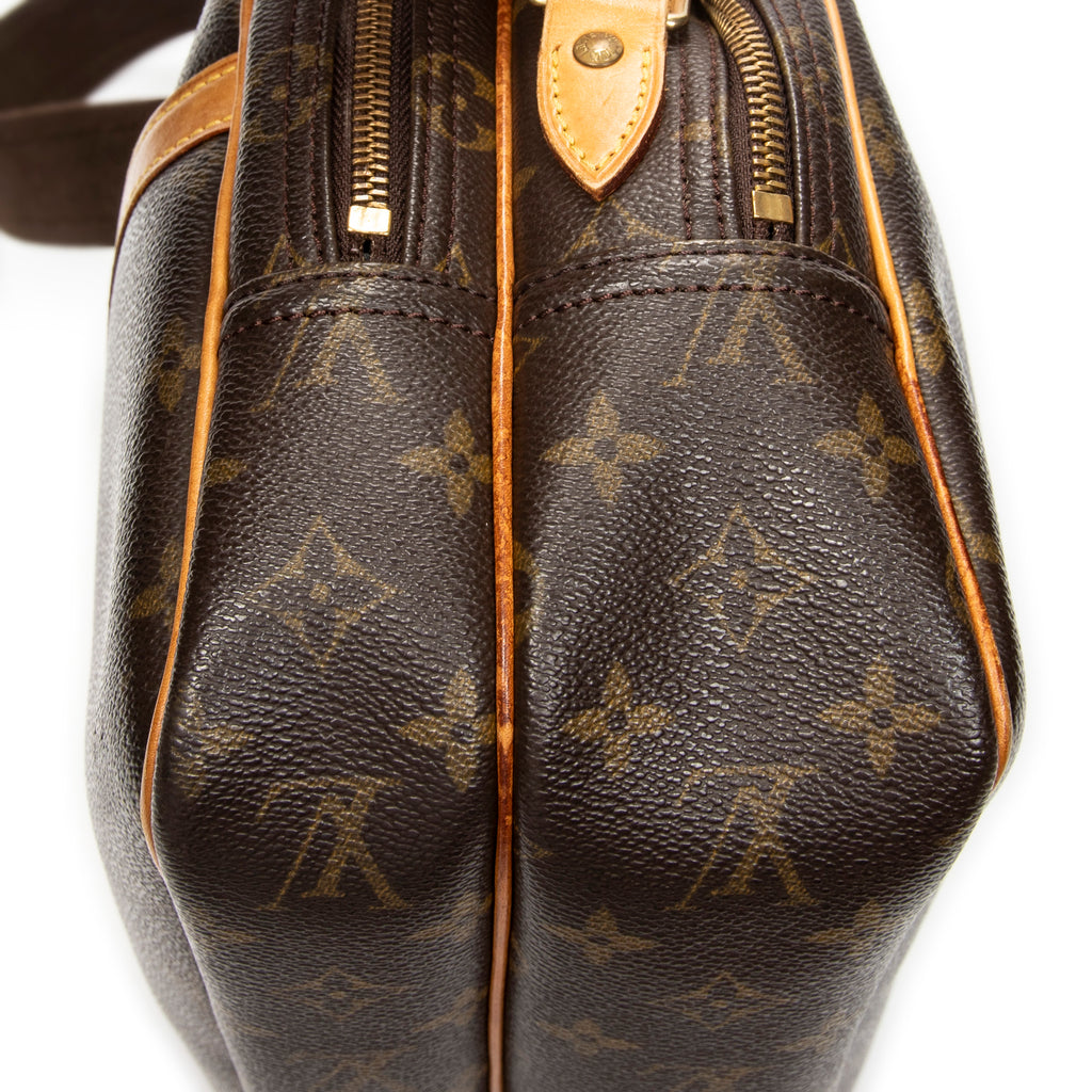 Shoulder Bag Reporter PM Brown Monogram Canvas