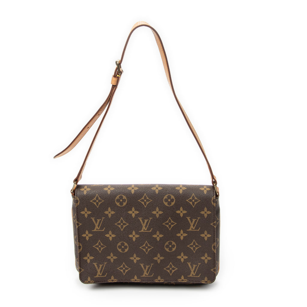 Shoulder Bag Musette Tango Brown Monogram Canvas