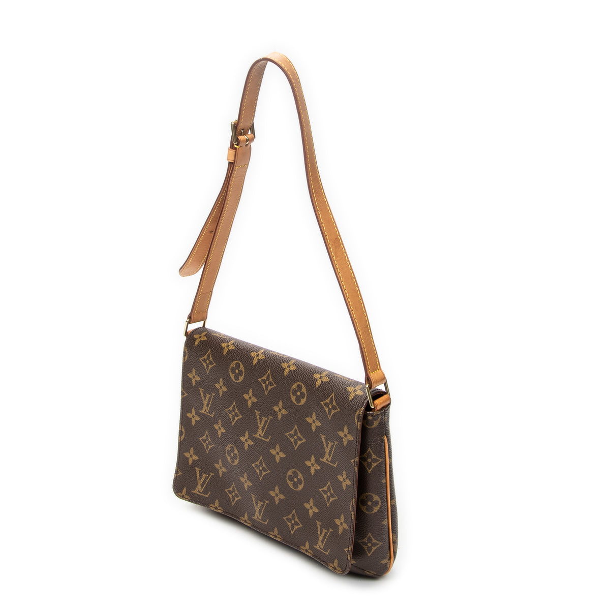 Shoulder Bag Musette Tango Brown Monogram Canvas
