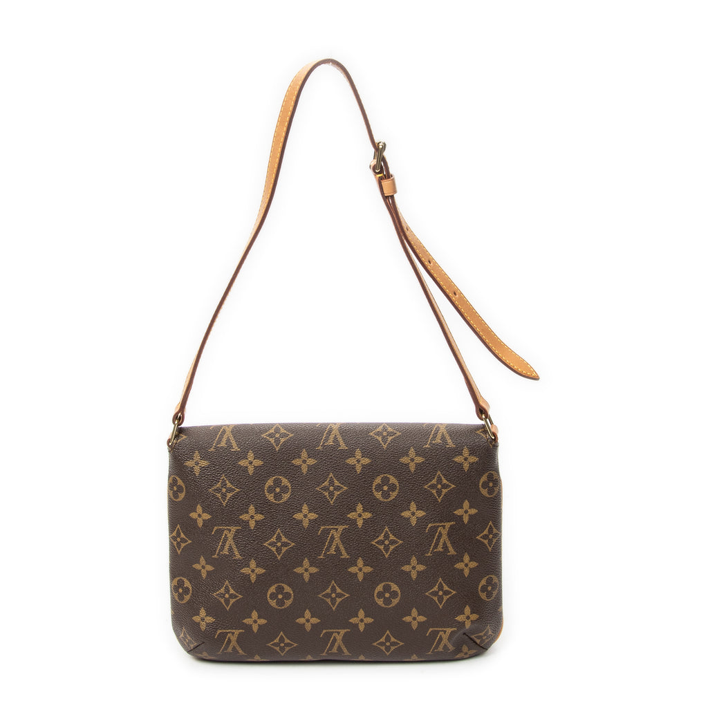 Shoulder Bag Musette Tango Brown Monogram Canvas