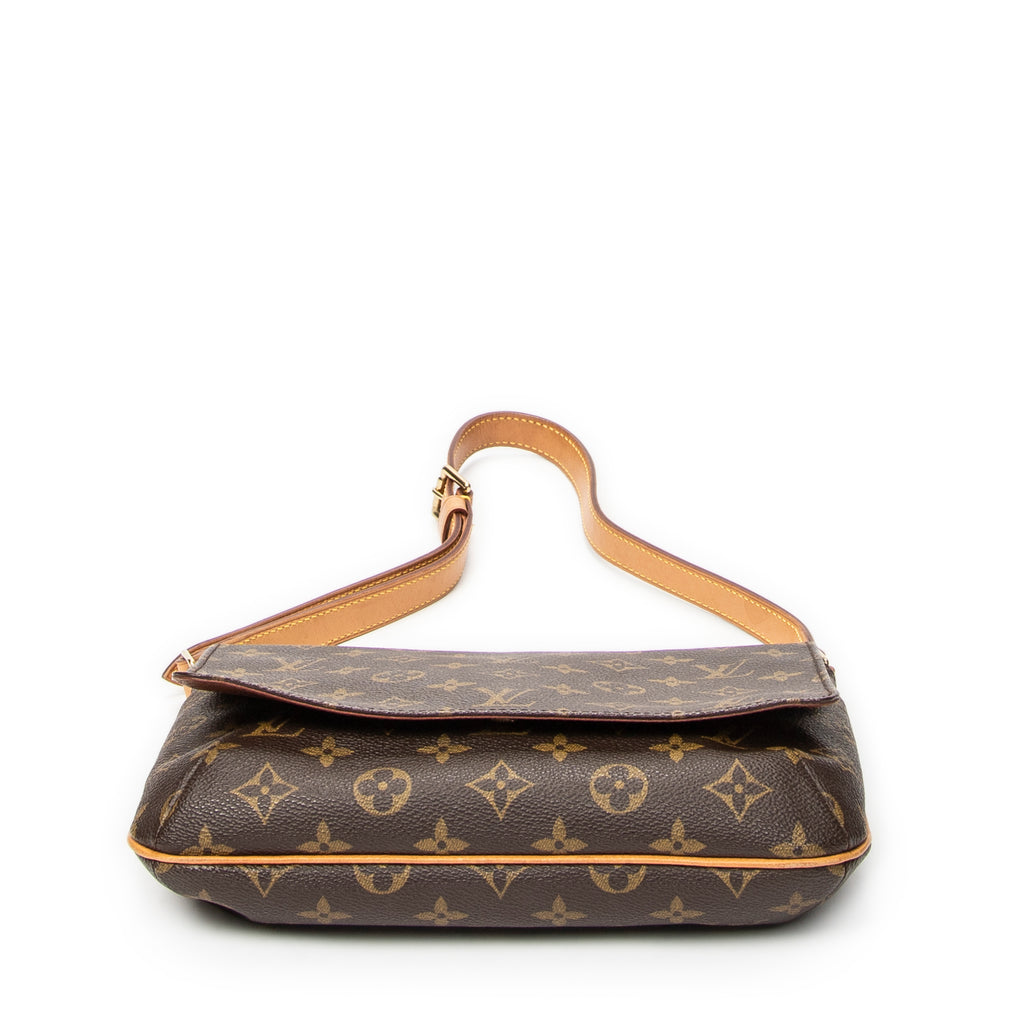 Shoulder Bag Musette Tango Brown Monogram Canvas