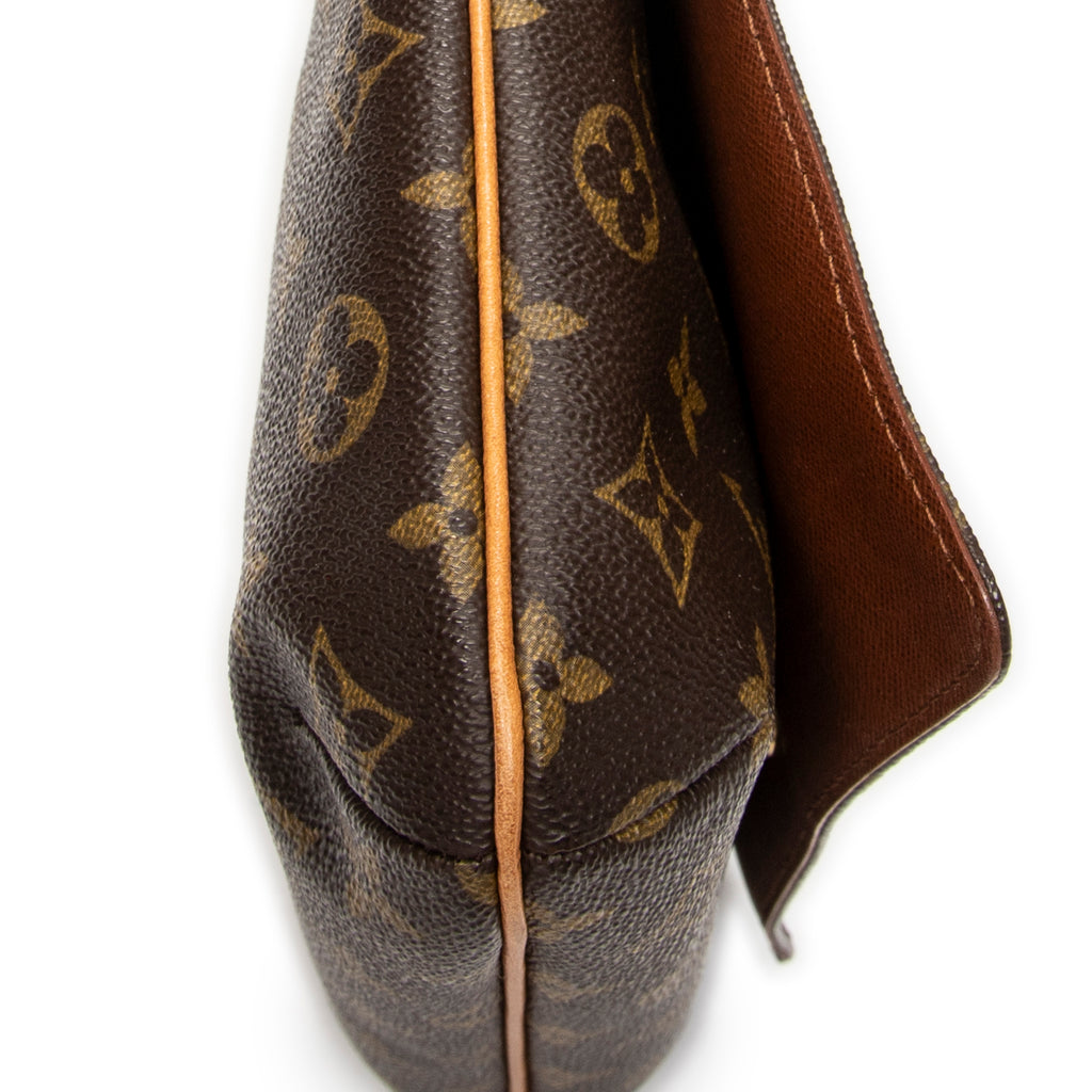 Shoulder Bag Musette Tango Brown Monogram Canvas