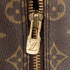 Handbag Papillon 26 Brown Monogram Canvas
