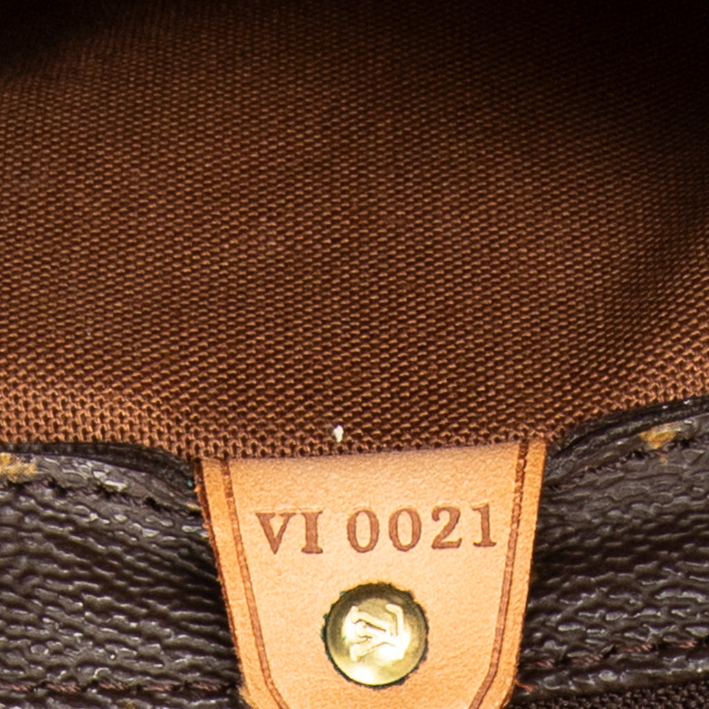 Shoulder Bag Cabas Piano Brown Monogram Canvas
