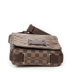 Shoulder Bag Brooklyn PM Brown Damier Ebene