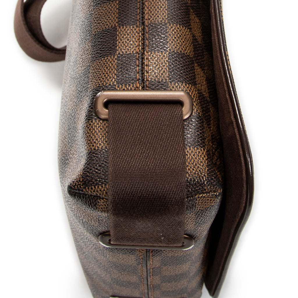 Shoulder Bag Brooklyn PM Brown Damier Ebene