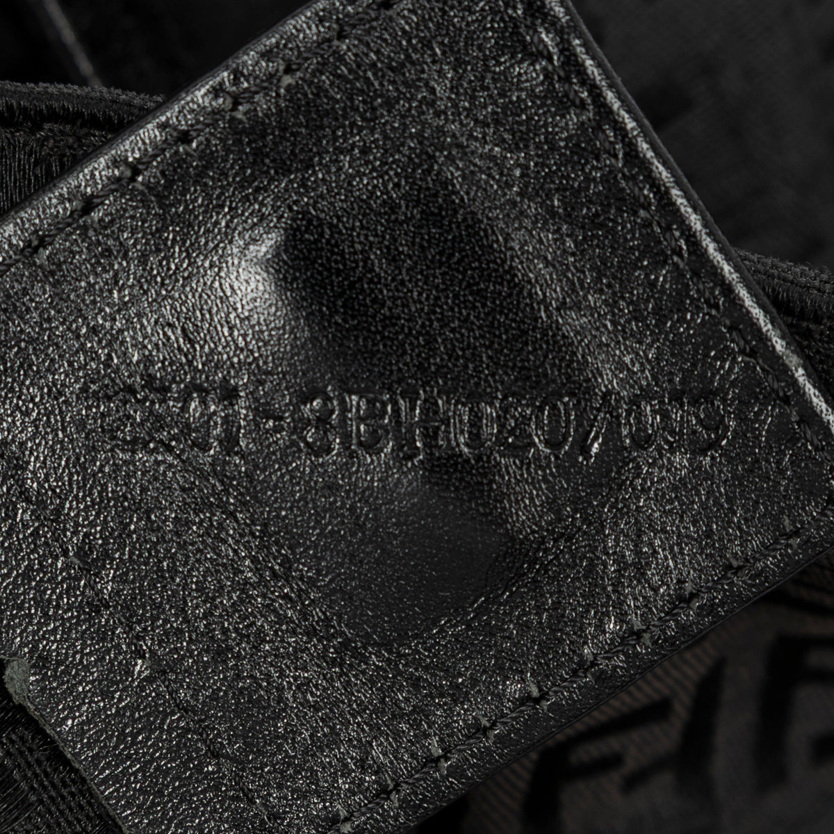 Handbag Square Open Tote Black Zucchino Canvas