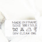Scarf Scarf White 100% Twill Silk