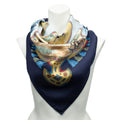 Scarf Scarf Navy 100% Twill Silk
