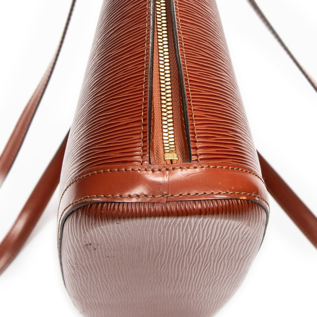 Shoulder Bag Lussac Tan Epi