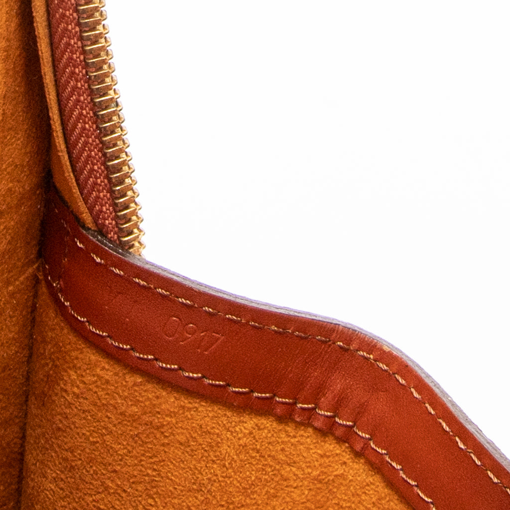 Shoulder Bag Lussac Tan Epi