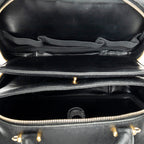 Shoulder Bag CC Vanity Top Handle Black Caviar Leather