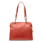 Shoulder Bag Large CC Dome Tote Red Caviar Leather