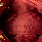 Shoulder Bag Large CC Dome Tote Red Caviar Leather