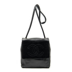Shoulder Bag CC Flap Shoulder Bag Black Lambskin Leather