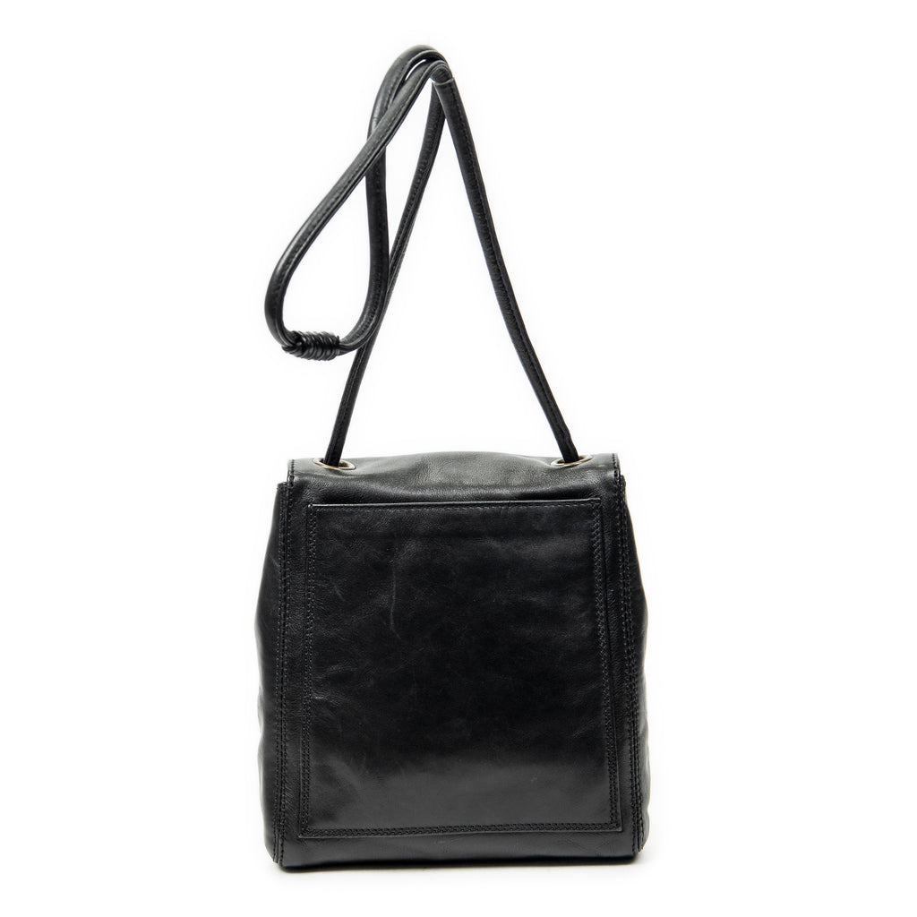 Shoulder Bag CC Flap Shoulder Bag Black Lambskin Leather