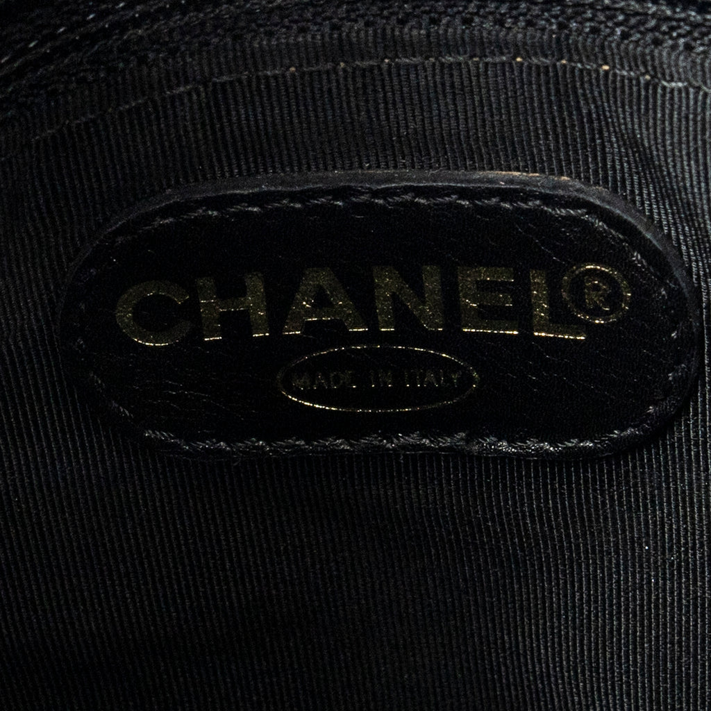 Shoulder Bag CC Flap Shoulder Bag Black Lambskin Leather