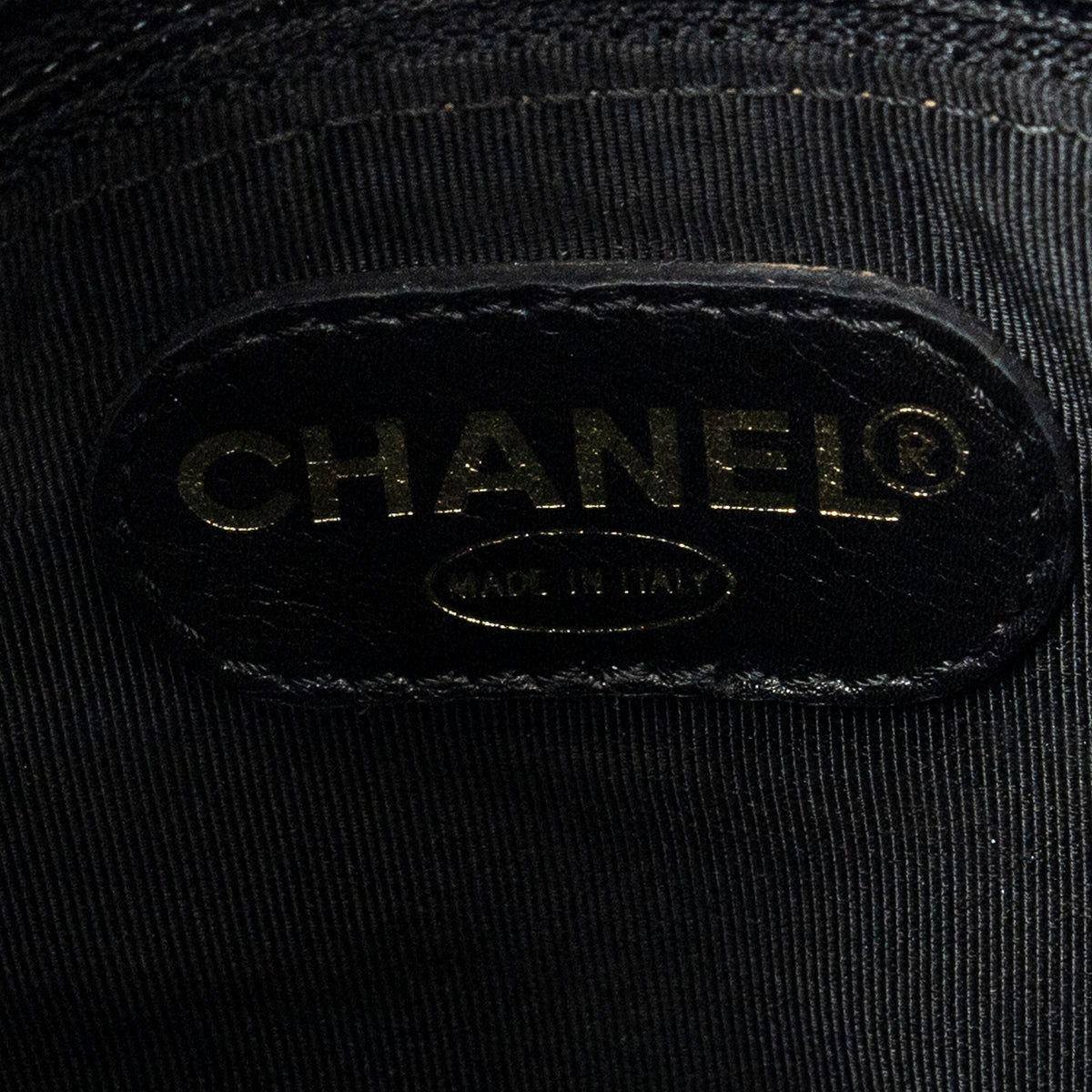 Shoulder Bag CC Flap Shoulder Bag Black Lambskin Leather