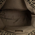 Shoulder Bag Chef Front Pocket Tote Brown Zucchino Canvas