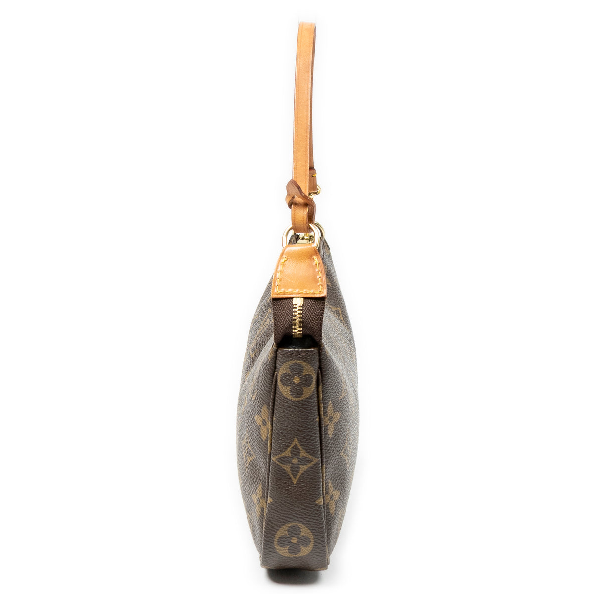 Pochette Accessoires en toile Monogram marron