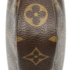 Pochette Accessoires en toile Monogram marron