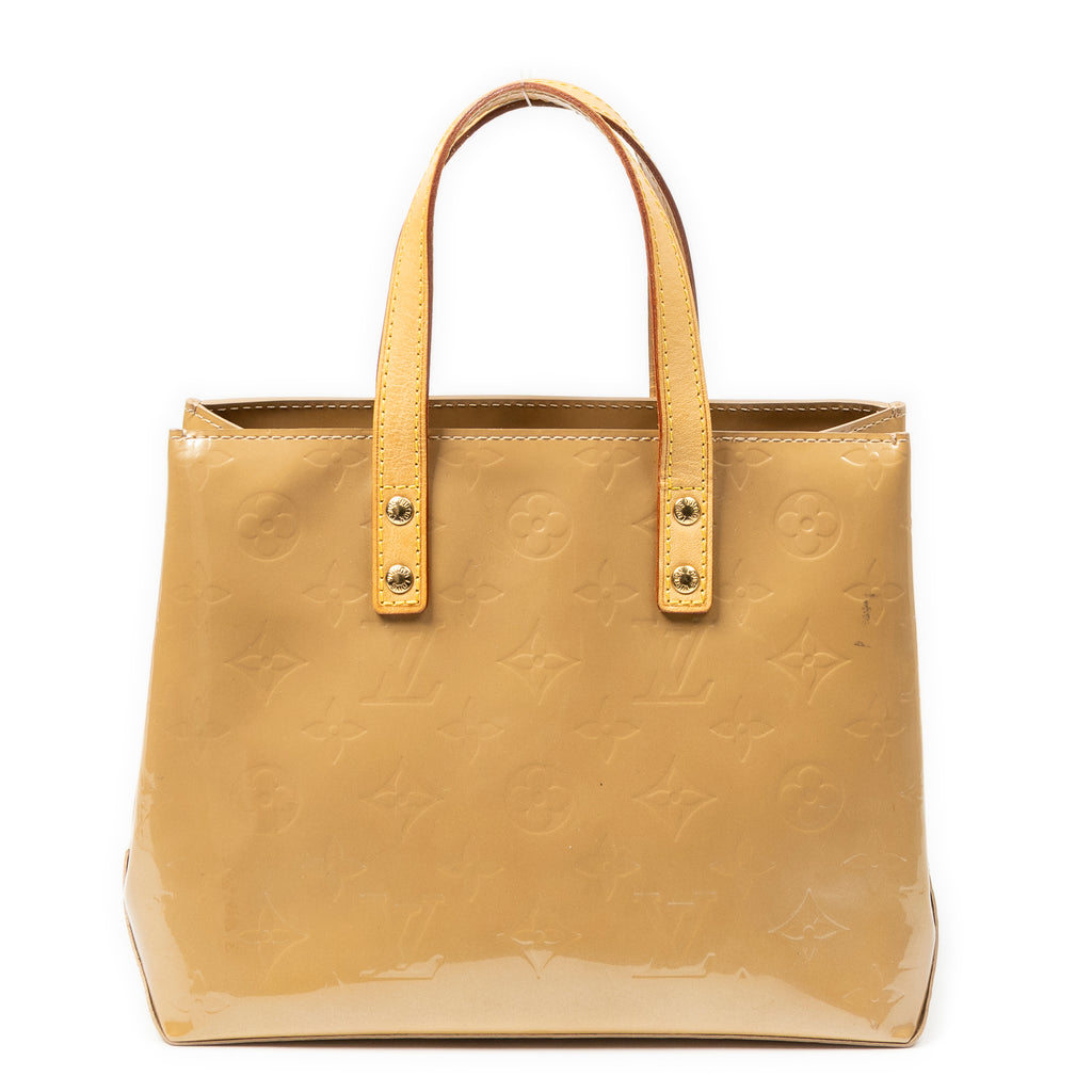 Handbag Reade PM Beige Monogram Vernis