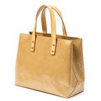 Handbag Reade PM Beige Monogram Vernis