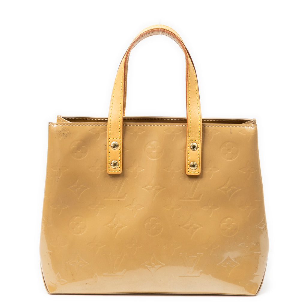 Handbag Reade PM Beige Monogram Vernis