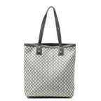Shoulder Bag Vertical Tote Black Macadam Canvas
