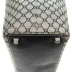 Shoulder Bag Vertical Tote Black Macadam Canvas