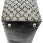 Shoulder Bag Vertical Tote Black Macadam Canvas