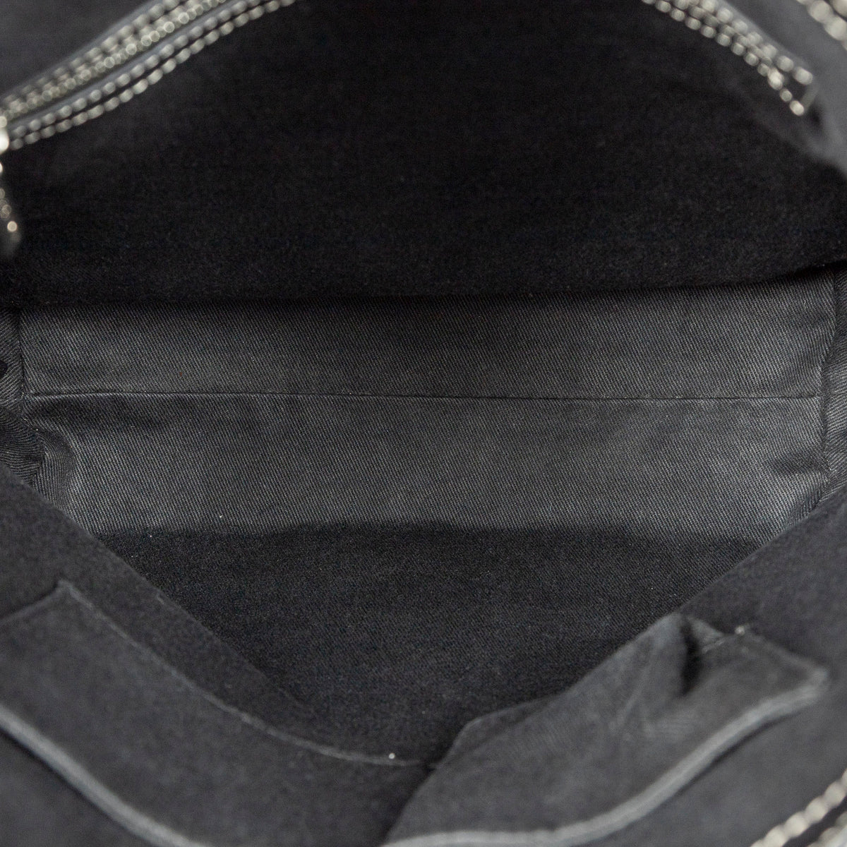 Shoulder Bag Vertical Tote Black Macadam Canvas