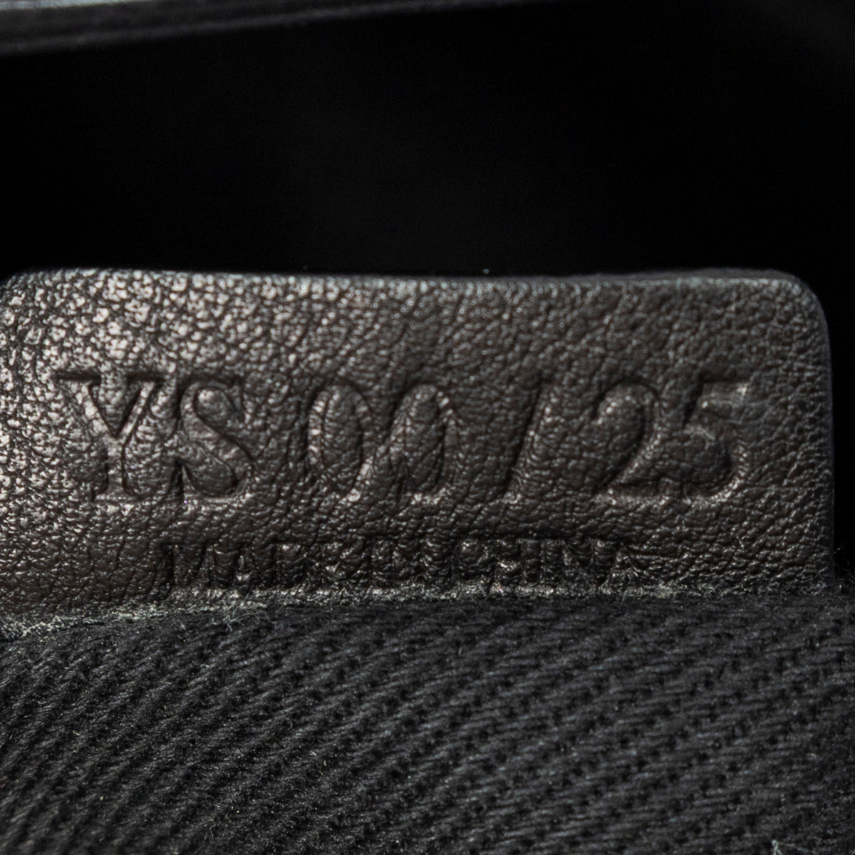 Shoulder Bag Vertical Tote Black Macadam Canvas