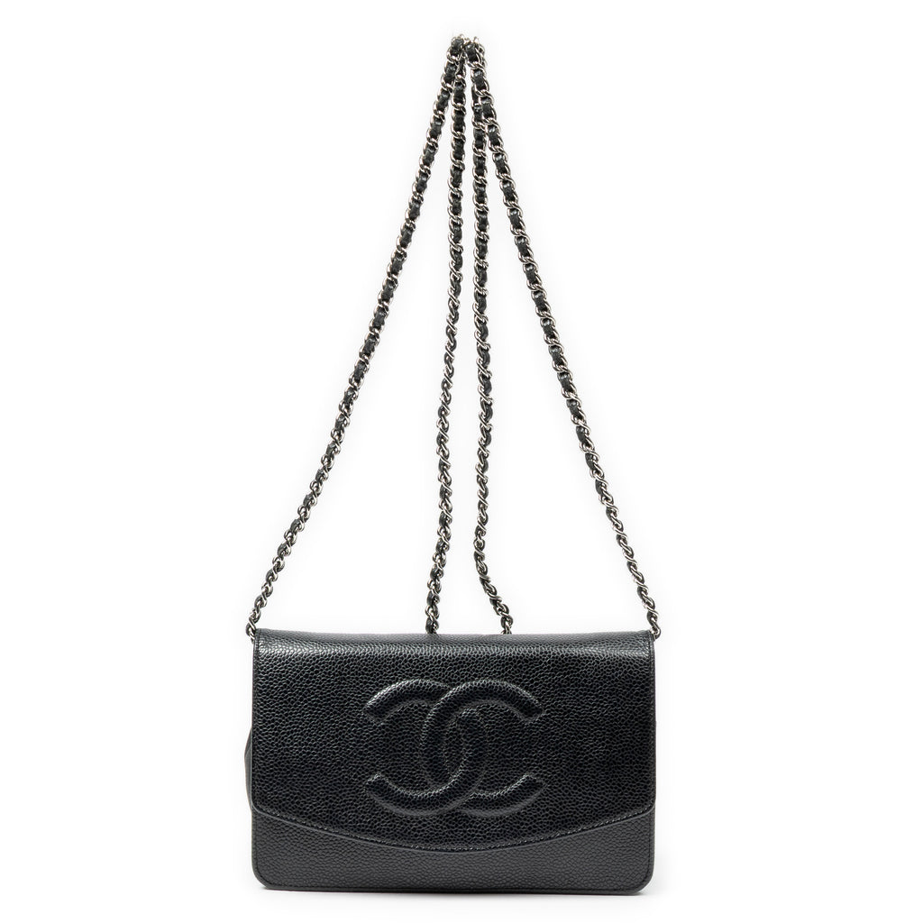 Shoulder Bag Timeless Wallet on Chain Black Caviar Leather