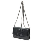 Shoulder Bag Timeless Wallet on Chain Black Caviar Leather