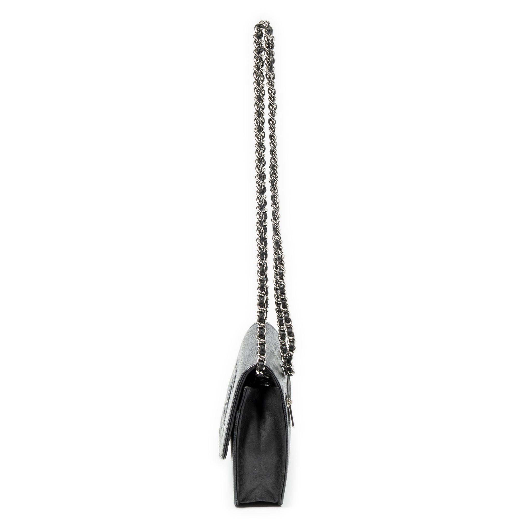 Shoulder Bag Timeless Wallet on Chain Black Caviar Leather
