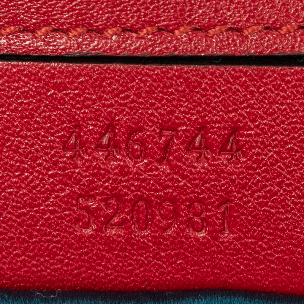 Shoulder Bag Mini GG Marmont Chain Crossbody Red Quilted Velvet Canvas
