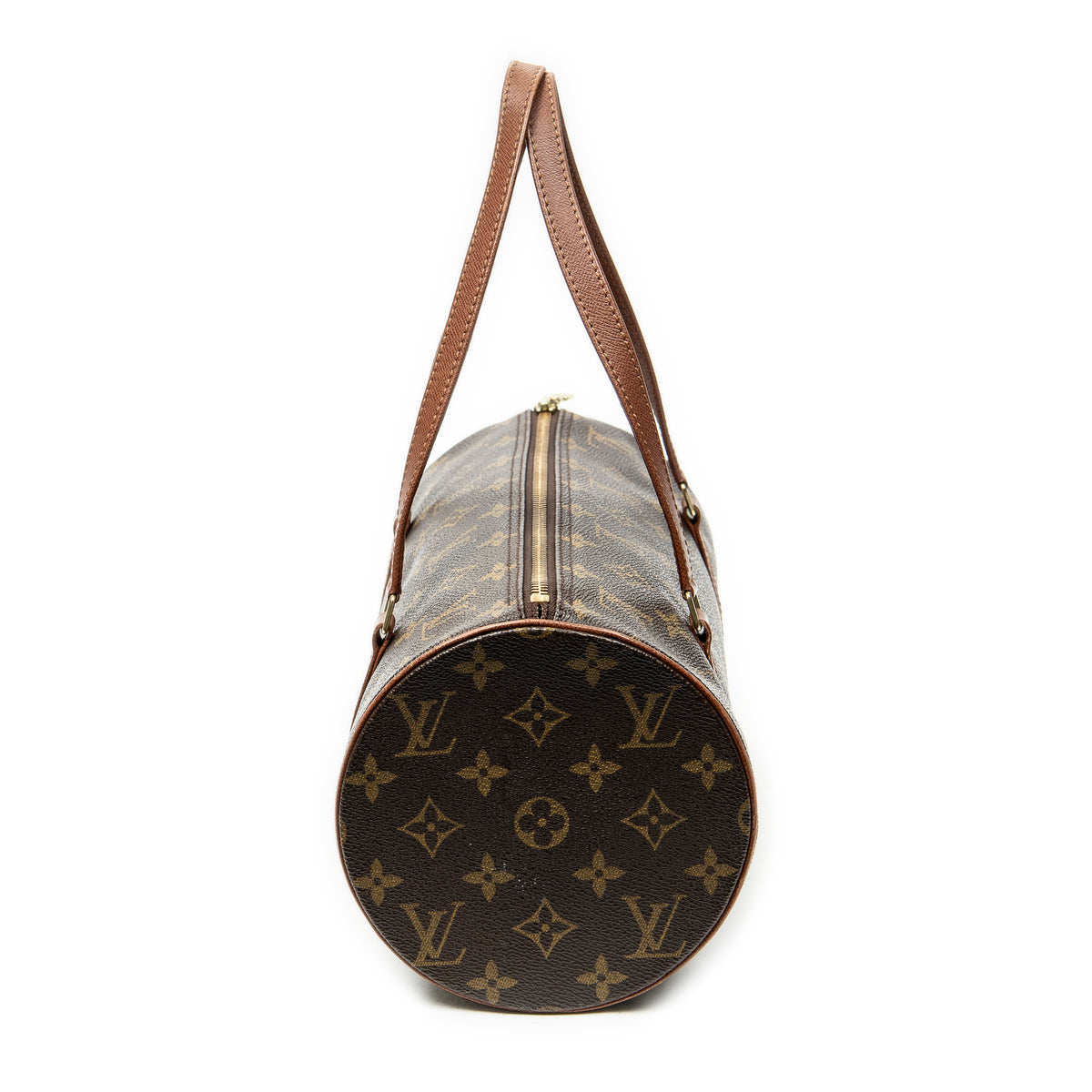 Bolso Papillon 30 Lona Monogram Marrón