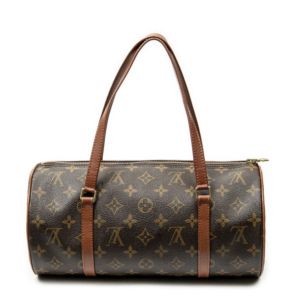 Bolso Papillon 30 Lona Monogram Marrón