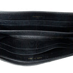 Wallet CC Timeless Zip Around Wallet Black Caviar Leather