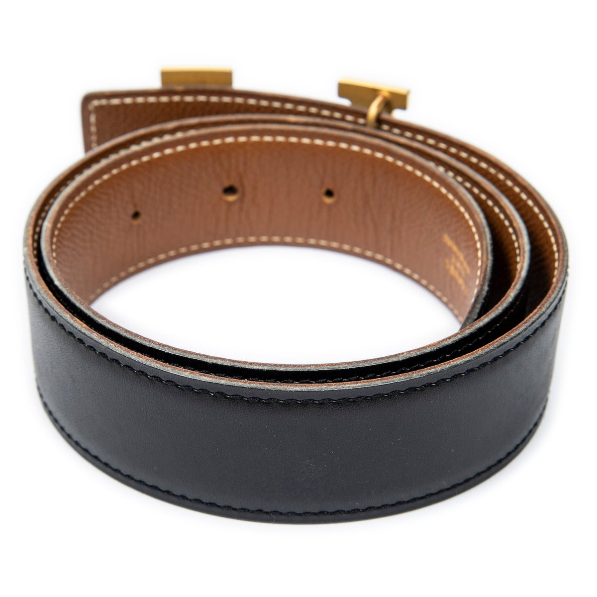 Belt Constance H Belt 65 Black Box Leather