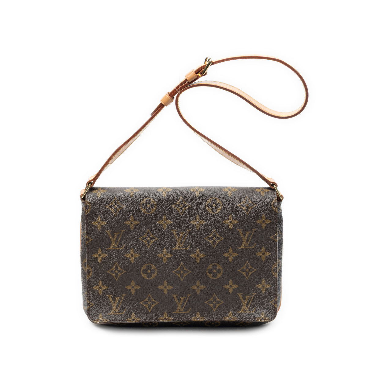 Shoulder Bag Musette Tango Brown Monogram Canvas