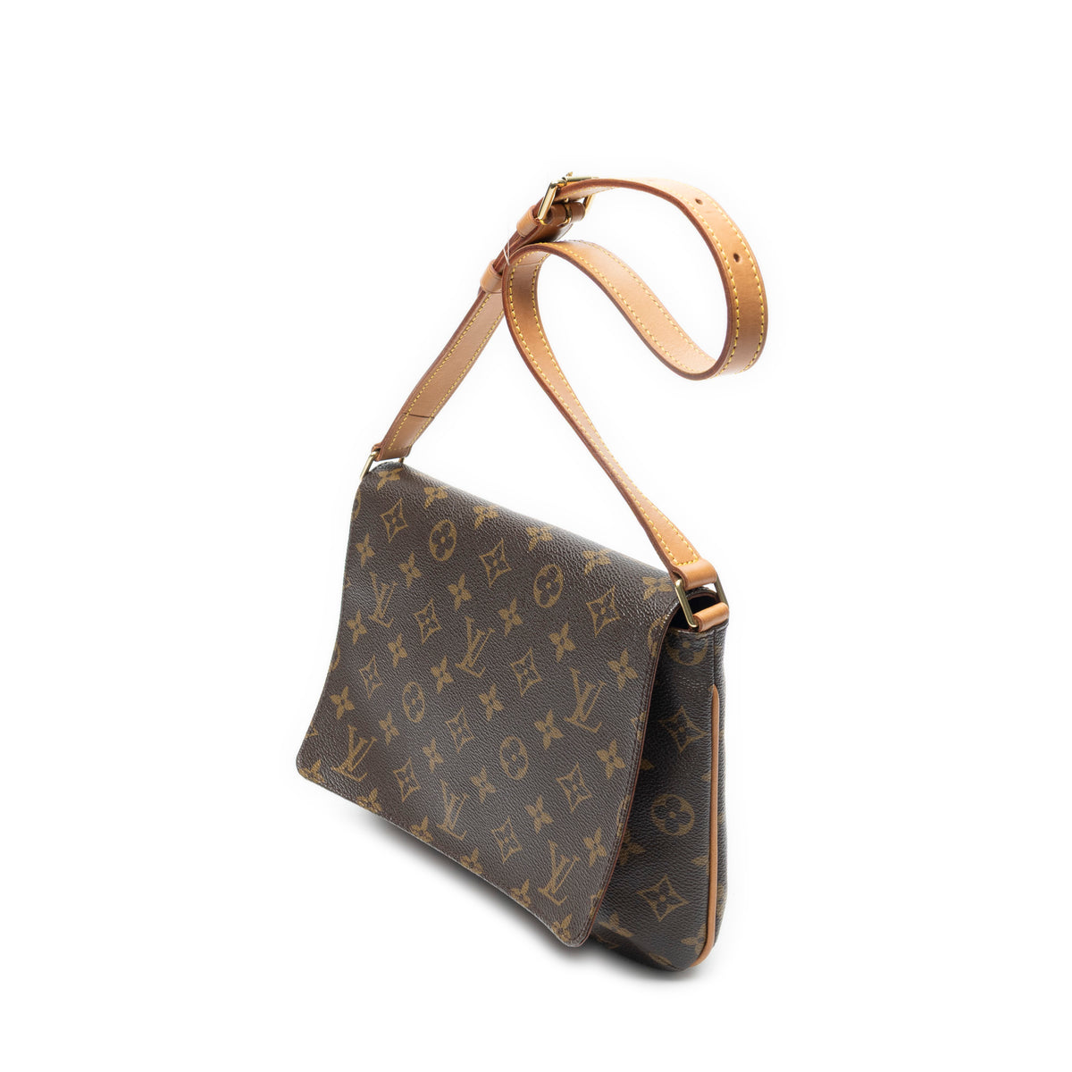 Shoulder Bag Musette Tango Brown Monogram Canvas