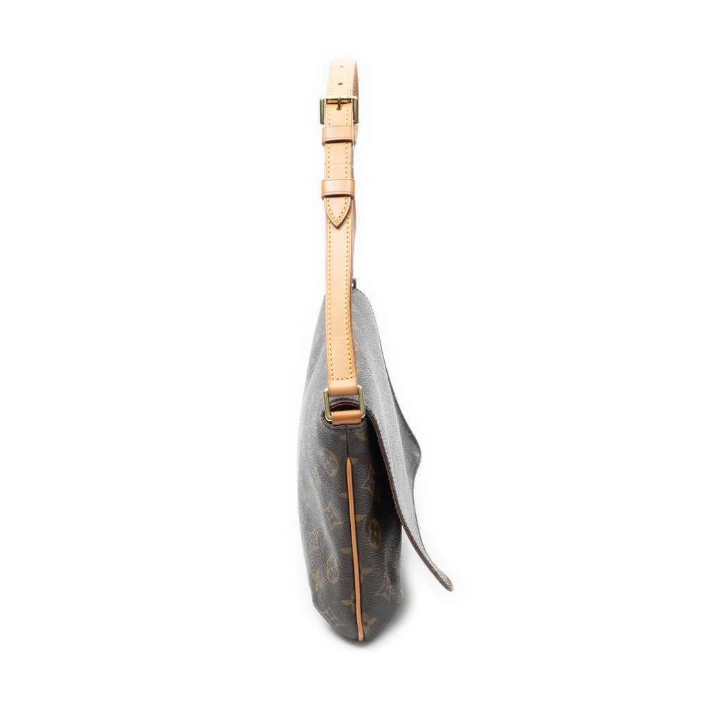 Shoulder Bag Musette Tango Brown Monogram Canvas