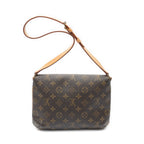 Shoulder Bag Musette Tango Brown Monogram Canvas