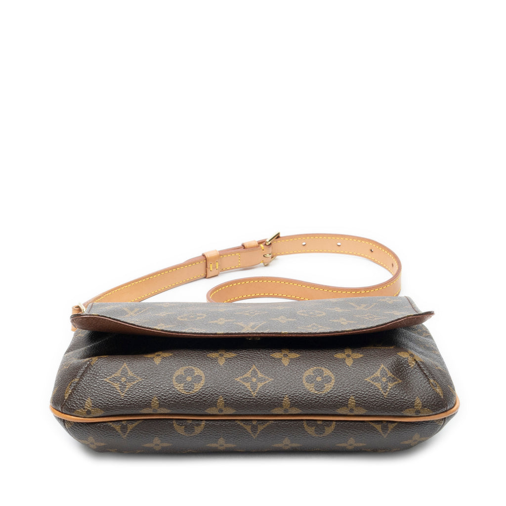 Shoulder Bag Musette Tango Brown Monogram Canvas