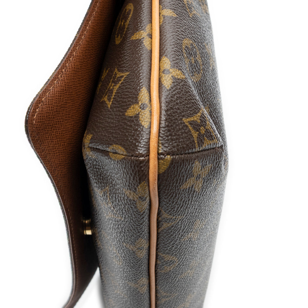 Shoulder Bag Musette Tango Brown Monogram Canvas