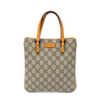 Handbag Mini Vertical Tote Mustard Yellow Supreme Coated Canvas